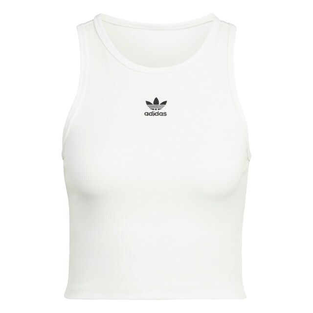 ADIDAS ORIGINALS, Top 'Essentials', White, Image 1 of 5