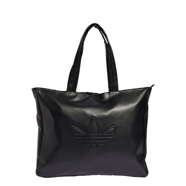 ADIDAS ORIGINALS, Shopper 'Outline Trefoil', Black, Image 1 of 5