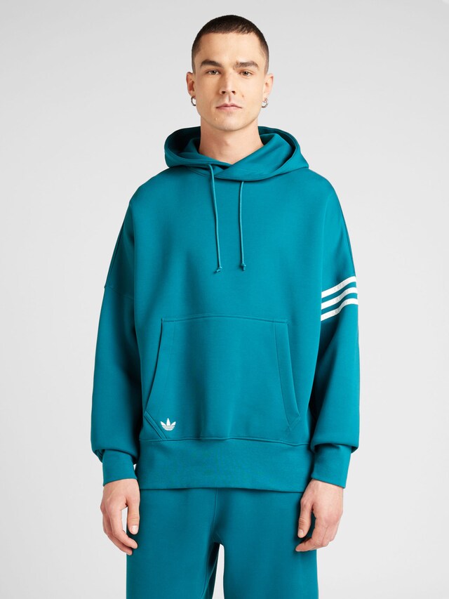 ADIDAS ORIGINALS, Sweatshirt 'Neuclassics', Green, Image 4 of 5
