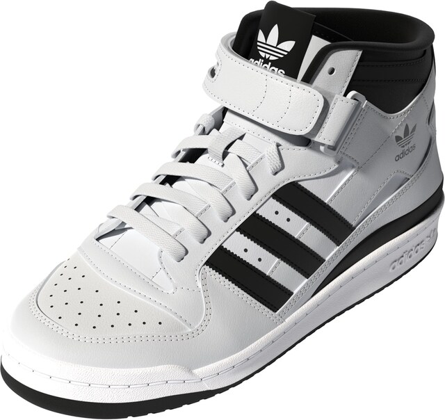 ADIDAS ORIGINALS, High-Top Sneakers 'Forum Mid', White, Image 1 of 5
