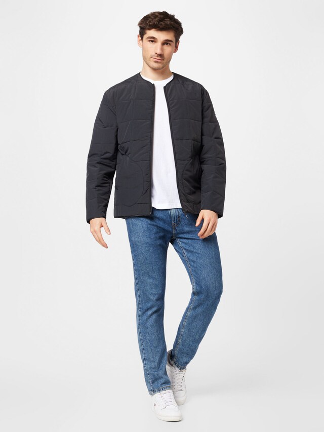 ADIDAS ORIGINALS, Between-Season Jacket 'Adventure Fc Quilted Liner', Black, Image 4 of 5