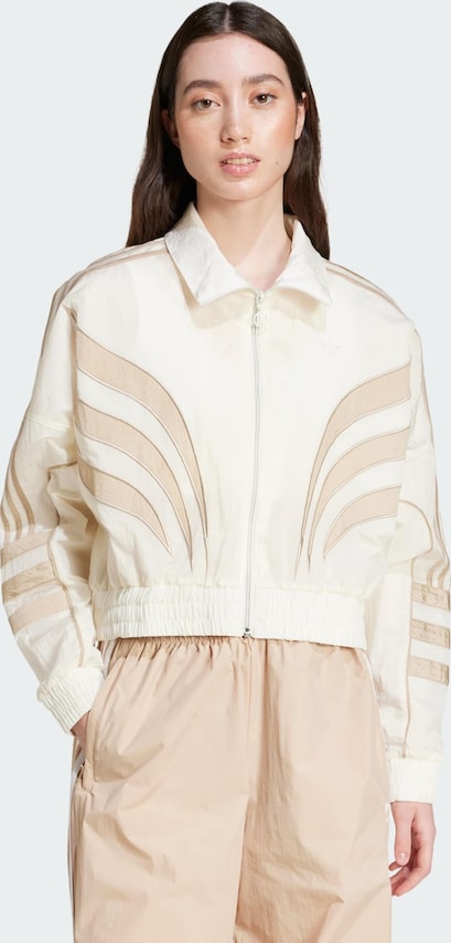 ADIDAS ORIGINALS, Athletic Jacket 'Atlanta', Beige, Image 2 of 5