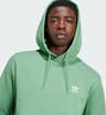 ADIDAS ORIGINALS, Sweatshirt 'Trefoil Essential', Green, Image 4 of 5