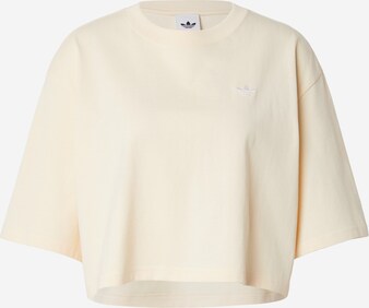 ADIDAS ORIGINALS, T-Shirt 'ESS' Beige