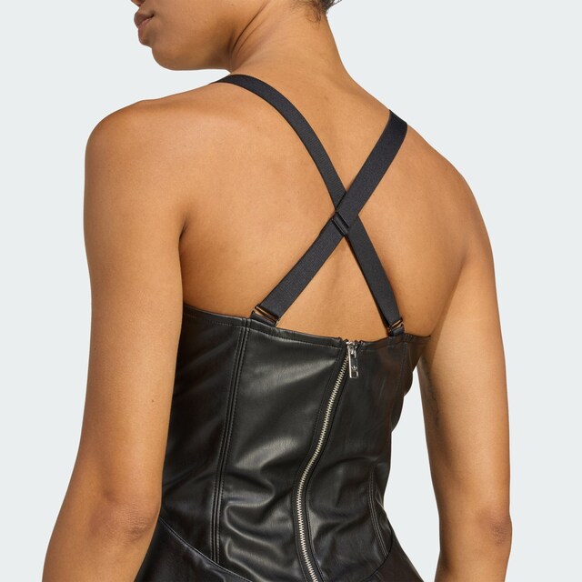 ADIDAS ORIGINALS, Kleid 'Adidas x Jeremy Scott' Schwarz, Bild 5 von 5