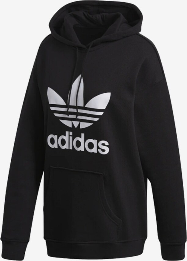 ADIDAS ORIGINALS, Sweatshirt 'adidas Trefoil Hoodie', Black, Image 1 of 2