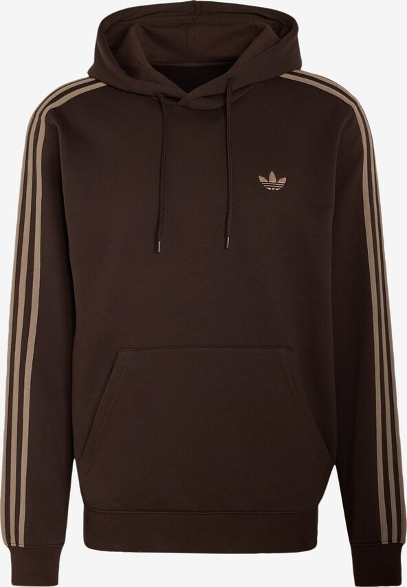ADIDAS ORIGINALS, Sweatshirt '3-STRIPES' Braun, Bild 1 von 5