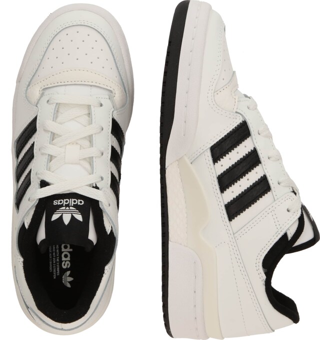 ADIDAS ORIGINALS, High-Top Sneakers 'Forum', White, Image 2 of 3