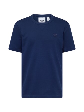 T-Shirt 'Trefoil Essentials' in Blau & Schwarz