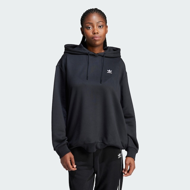 ADIDAS ORIGINALS, Sweatshirt 'Trefoil', Black, Image 2 of 3
