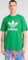 Unselected, ADIDAS ORIGINALS, Shirt 'Adicolor Trefoil', Green