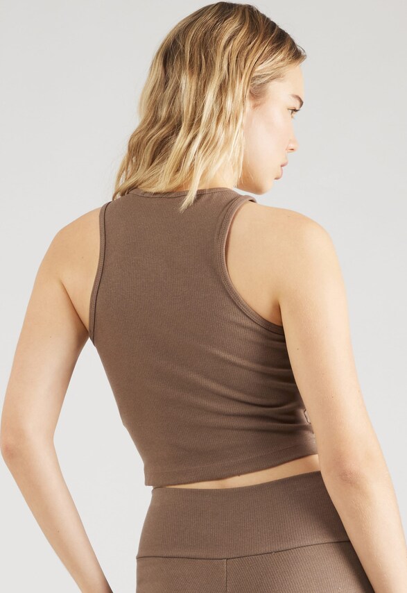 ADIDAS ORIGINALS, Top 'Essentials', Brown, Image 3 of 5