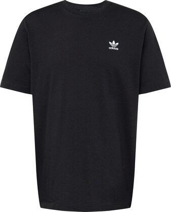 ADIDAS ORIGINALS, T-Shirt 'Adicolor Classics Back+Front Trefoil' Schwarz