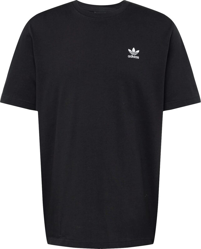 ADIDAS ORIGINALS, T-Shirt 'Adicolor Classics Back+Front Trefoil' Schwarz, Bild 1 von 5