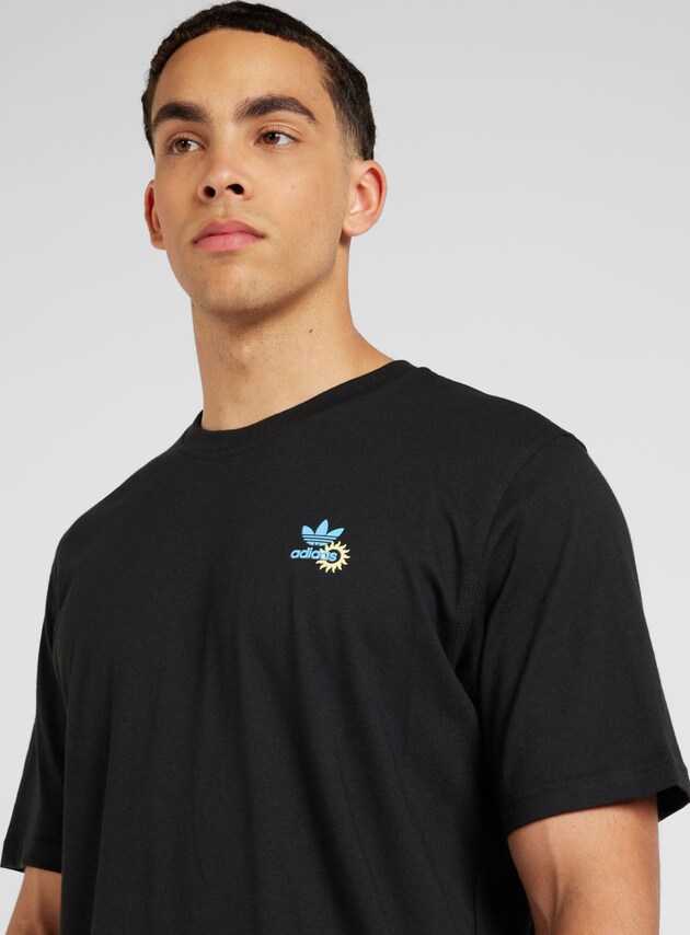 ADIDAS ORIGINALS, Shirt, Black, Image 4 of 5