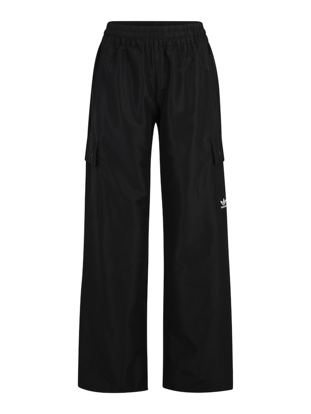 ADIDAS ORIGINALS, Cargo Pants 'ESS', Black, Image 1 of 3