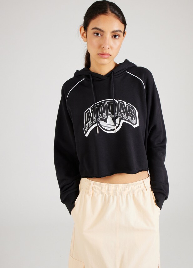 ADIDAS ORIGINALS, Sweatshirt, Black, Image 2 of 5