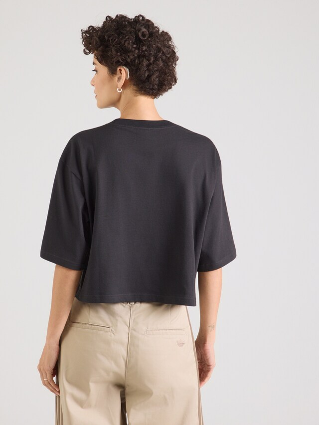 ADIDAS ORIGINALS, Shirt 'ESS', Black, Image 3 of 5