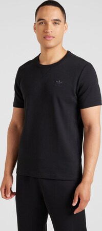 ADIDAS ORIGINALS, Shirt 'Trefoil Essentials', Black