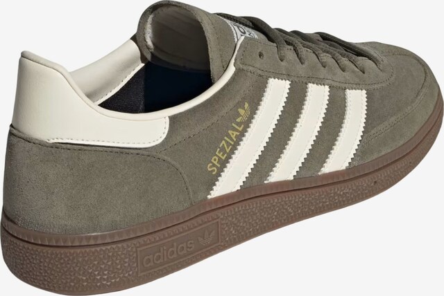 ADIDAS ORIGINALS, Sneakers 'adidas Handball Spezial Olive Strata Cream White', Green, Image 4 of 5