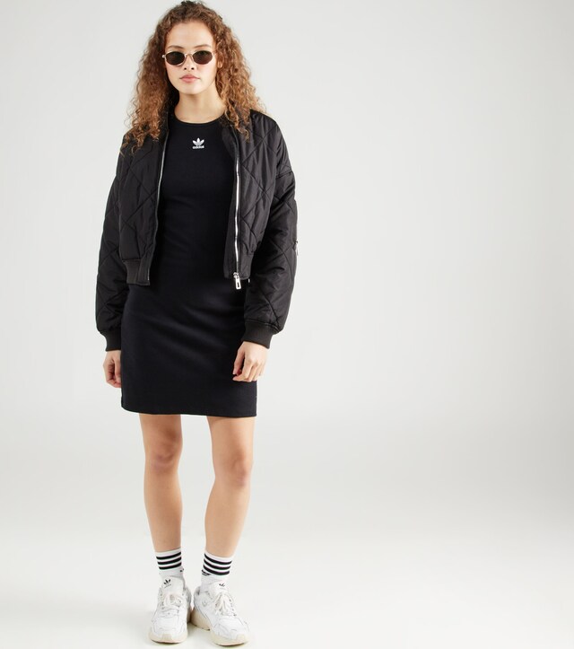 ADIDAS ORIGINALS, Kleid Schwarz, Bild 4 von 5