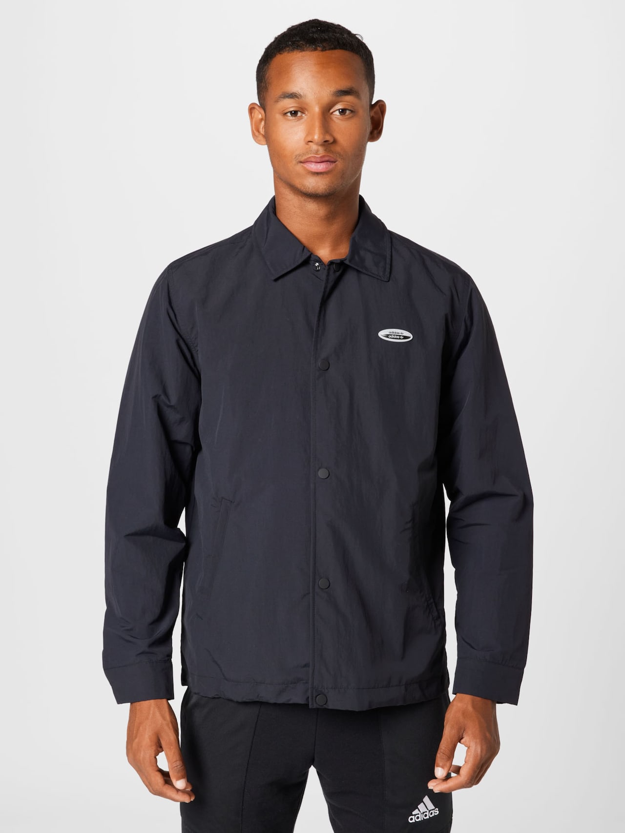 ADIDAS ORIGINALS, Jacke 'Q1 Coach', Schwarz, Bild 2 von 5