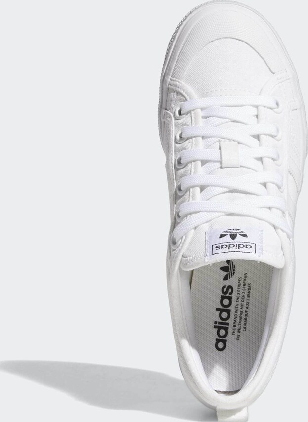 ADIDAS ORIGINALS, Sneakers 'Nizza Platform', White, Image 3 of 9