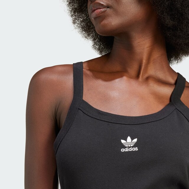 ADIDAS ORIGINALS, Top 'Heritage' Schwarz, Bild 4 von 5