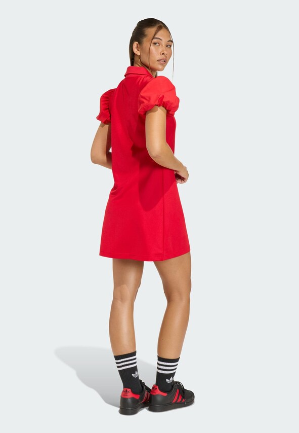 ADIDAS ORIGINALS, Kleid 'DRESS WITH BALLOON' Rot, Bild 3 von 5