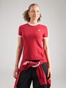 ADIDAS ORIGINALS, T-Shirt '3-Stripes Slim' Rot, Bild 3 von 5