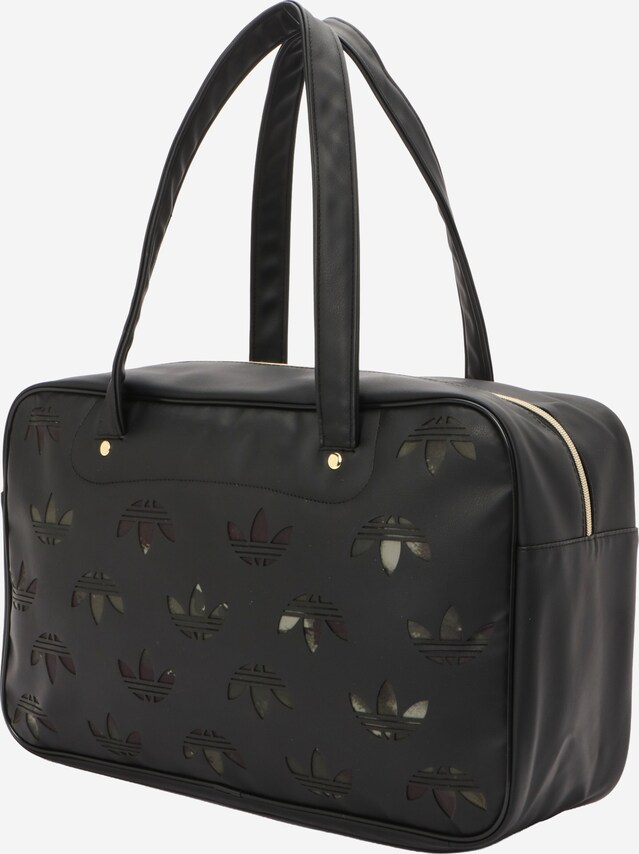 ADIDAS ORIGINALS, Handtasche 'HOLDALL MONOGRAM' Schwarz, Bild 3 von 4