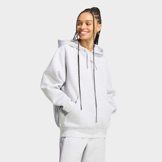 ADIDAS ORIGINALS, Sweatshirt, Grey, Image 4 of 6