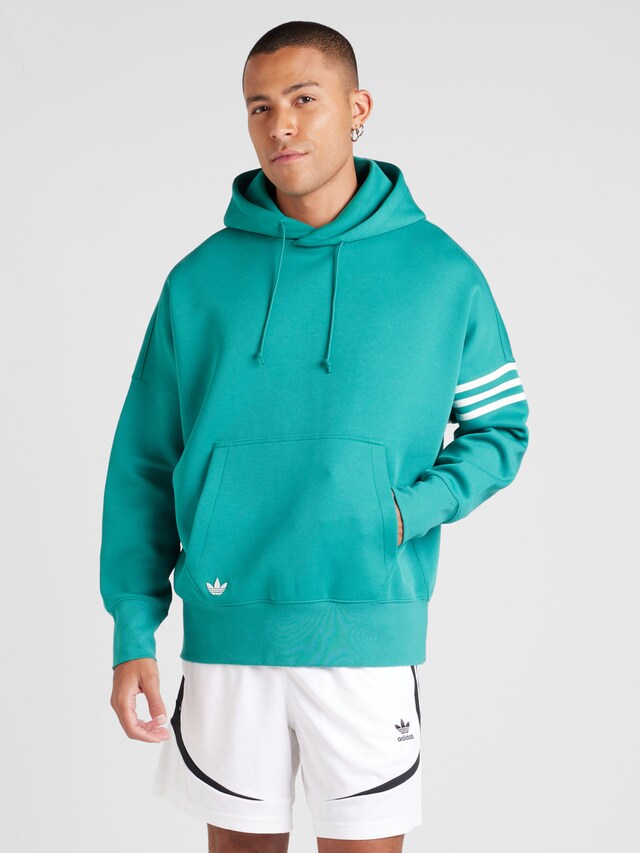 ADIDAS ORIGINALS, Sweatshirt, Green, Image 2 of 5