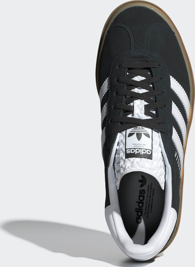 ADIDAS ORIGINALS, Sneaker 'Gazelle Bold' Weiß & Schwarz, Bild 3 von 9