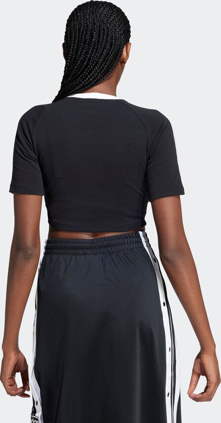 ADIDAS ORIGINALS, Shirt '3-Streifen', Black, Image 5 of 6