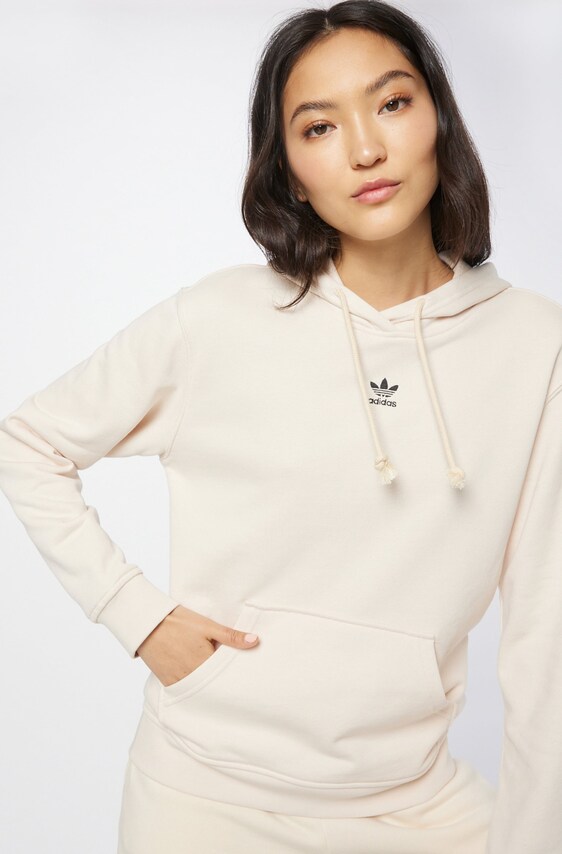 ADIDAS ORIGINALS, Sweatshirt 'Adicolor Essentials', Beige, Image 5 of 5