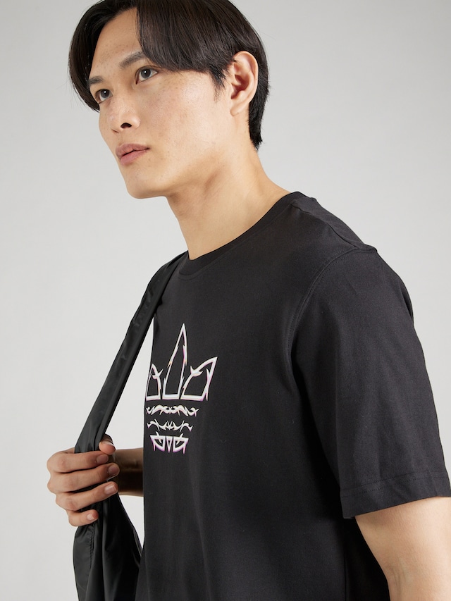 ADIDAS ORIGINALS, Shirt 'Pride', Black, Image 5 of 5