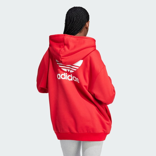 ADIDAS ORIGINALS, Sweatshirt 'Trefoil' Rot, Bild 3 von 5