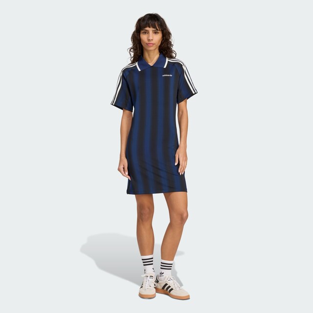 ADIDAS ORIGINALS, Kleid 'Football Inspired Graphic' Blau, Bild 2 von 5