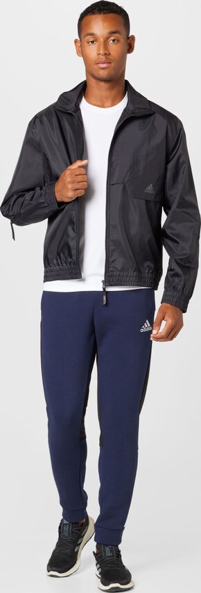 ADIDAS ORIGINALS, Jacke 'Q1 Coach' Schwarz, Bild 4 von 5