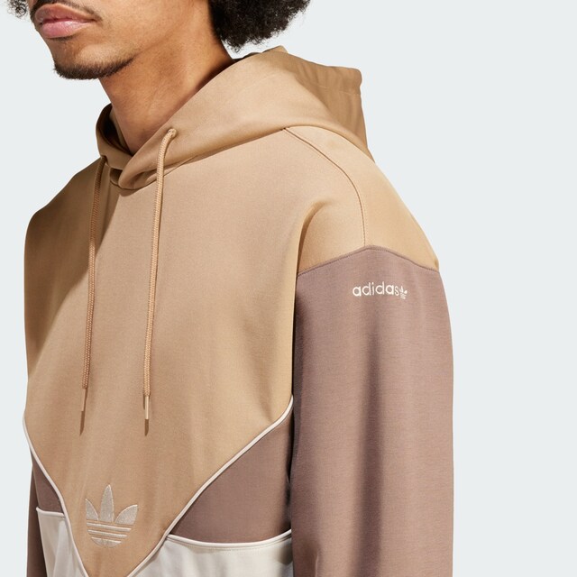 ADIDAS ORIGINALS, Sweatshirt 'Adicolor Cutline', Brown, Image 4 of 5