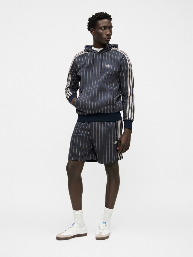 ADIDAS ORIGINALS, Sweatshirt 'PINSTRIPES' Blau, Bild 5 von 6