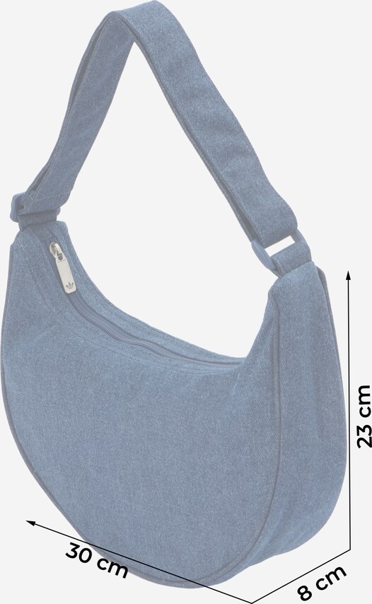 ADIDAS ORIGINALS, Schultertasche 'Adicolor' Blau, Bild 2 von 4