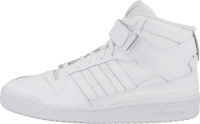 ADIDAS ORIGINALS, High-Top Sneakers 'Forum Mid', White, Image 2 of 5