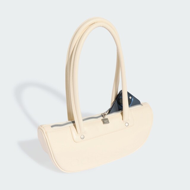 ADIDAS ORIGINALS, Schultertasche 'ELONGATED BOWLING' Weiß, Bild 3 von 5
