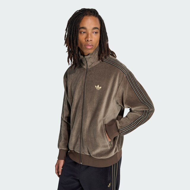 ADIDAS ORIGINALS, Sweatjacke 'Firebird' Braun, Bild 4 von 5