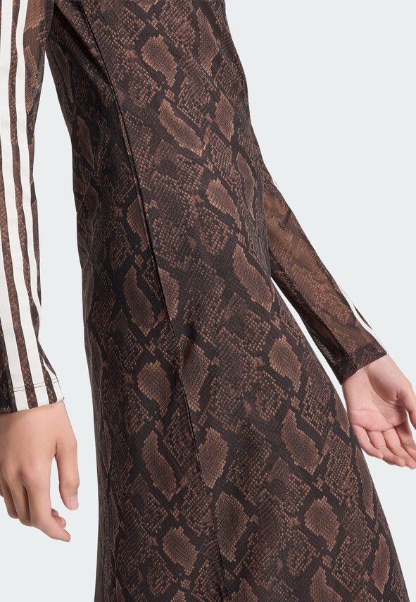ADIDAS ORIGINALS, Kleid 'SNAKE PRINT MAXI' Braun, Bild 10 von 13