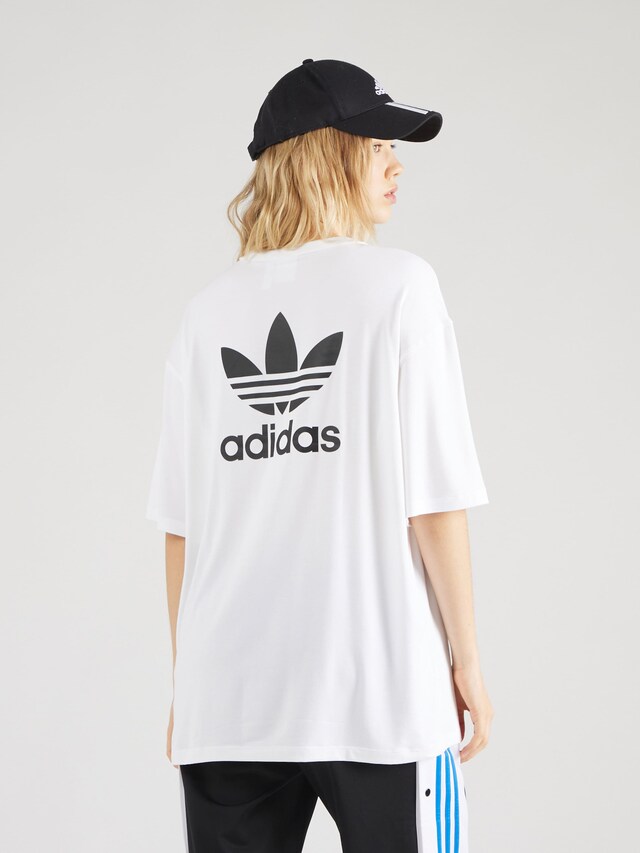 ADIDAS ORIGINALS, T-Shirt 'Trefoil', Weiß, Bild 2 von 5