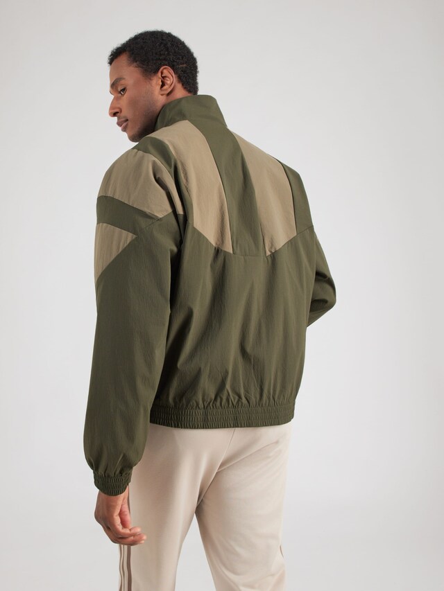 ADIDAS ORIGINALS, Jacke 'BLOCKED TRACK' Grün, Bild 4 von 5