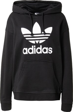 ADIDAS ORIGINALS, Sweatshirt 'Trefoil', Black